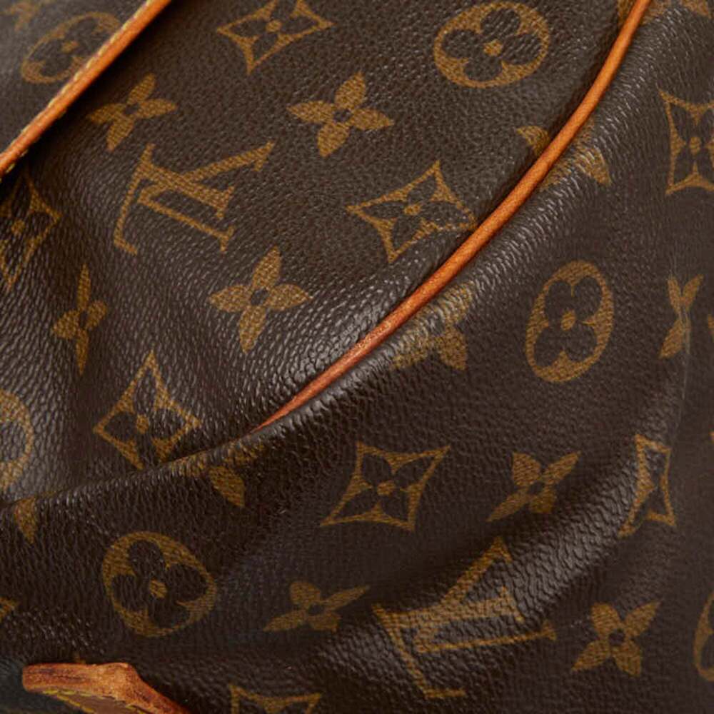 LOUIS VUITTON Brown Monogram Leather Shoulder Bag - Picture 8 of 13